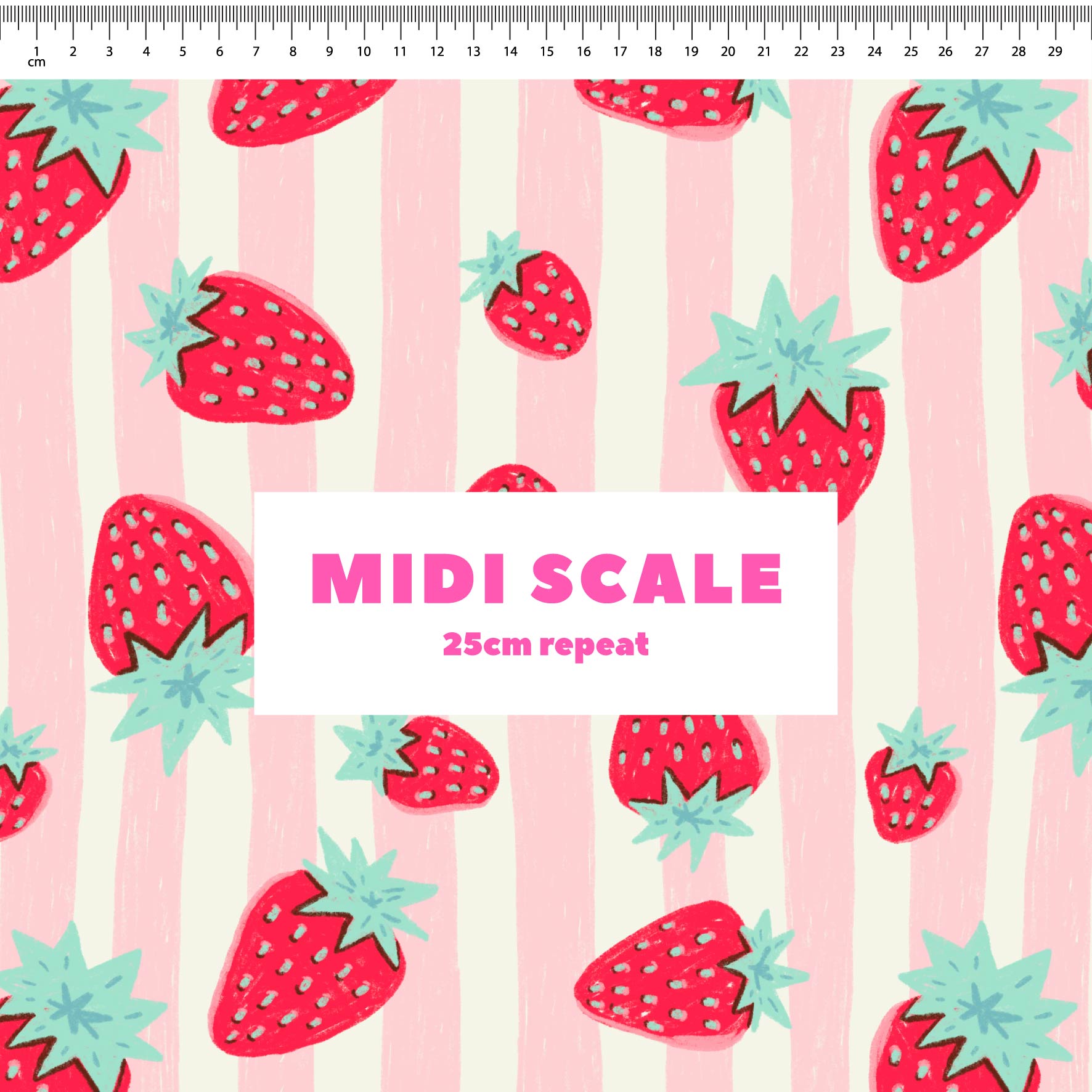 Preorder: Strawberry Stripes (Pink)