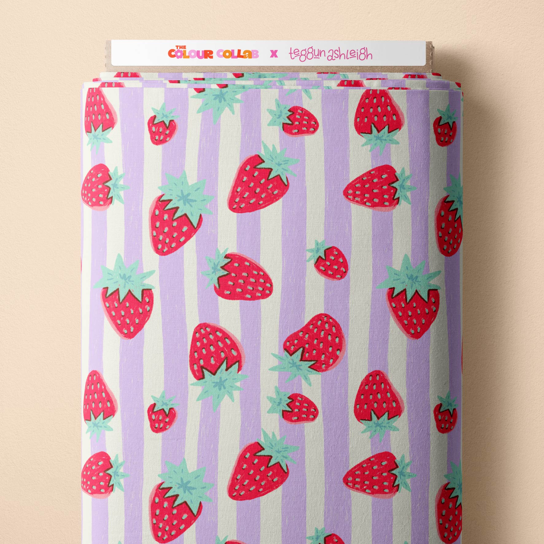 Preorder: Strawberry Stripes (Purple)