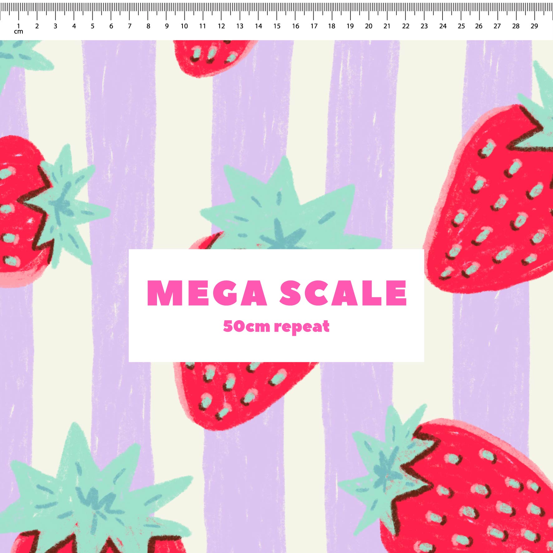 Preorder: Strawberry Stripes (Purple)