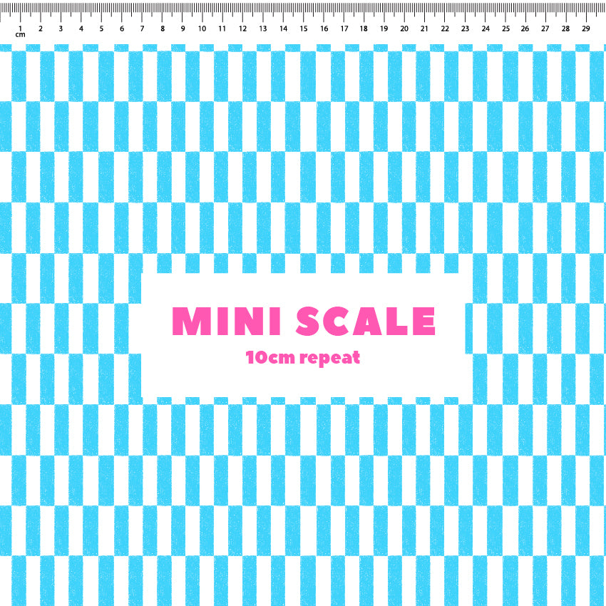 Preorder: Stretched Checkers (Light Blue)