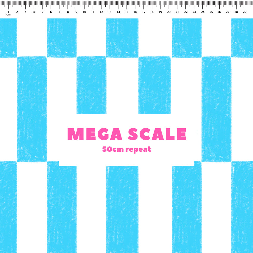 Preorder: Stretched Checkers (Light Blue)