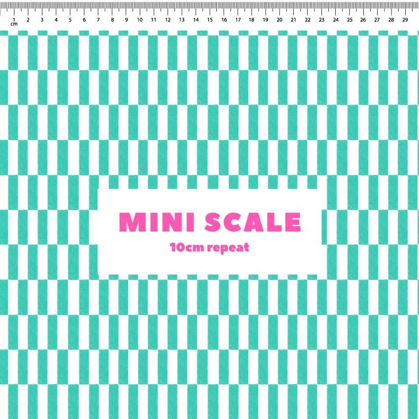 Preorder: Stretched Checkers (Teal)