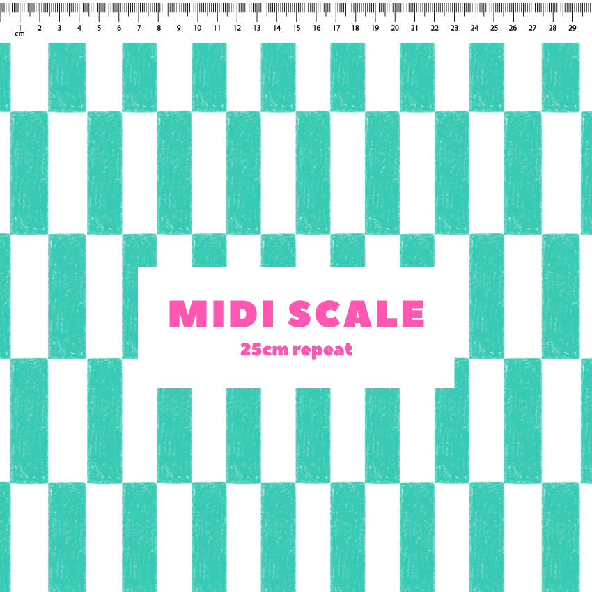 Preorder: Stretched Checkers (Teal)