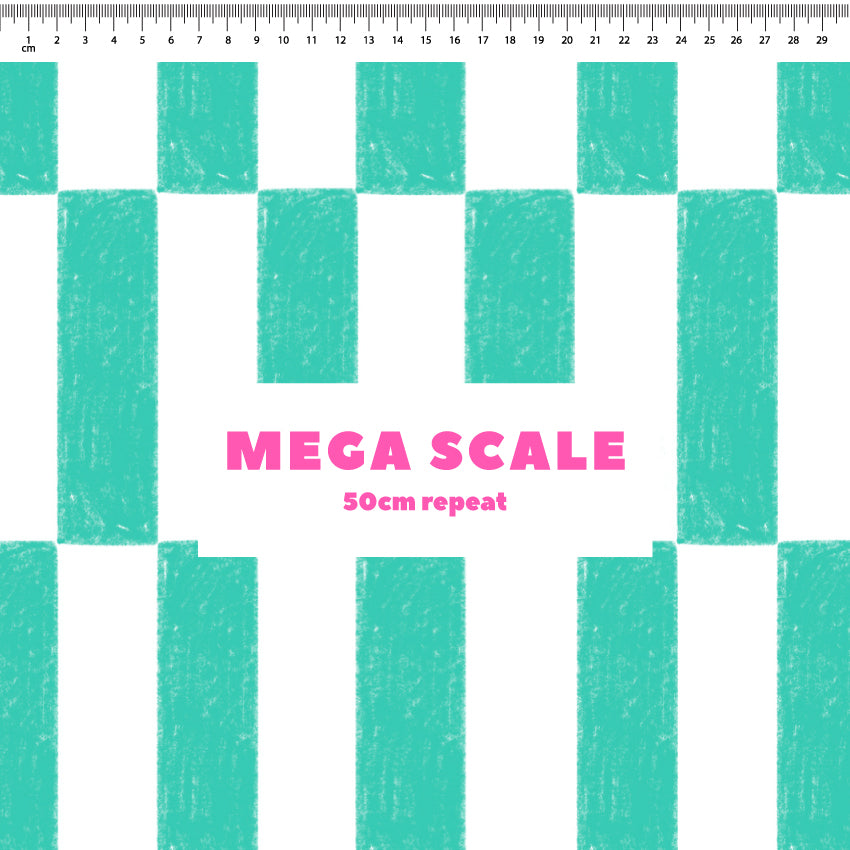 Preorder: Stretched Checkers (Teal)