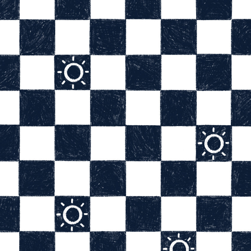 Preorder: Suns Checkers (Navy)