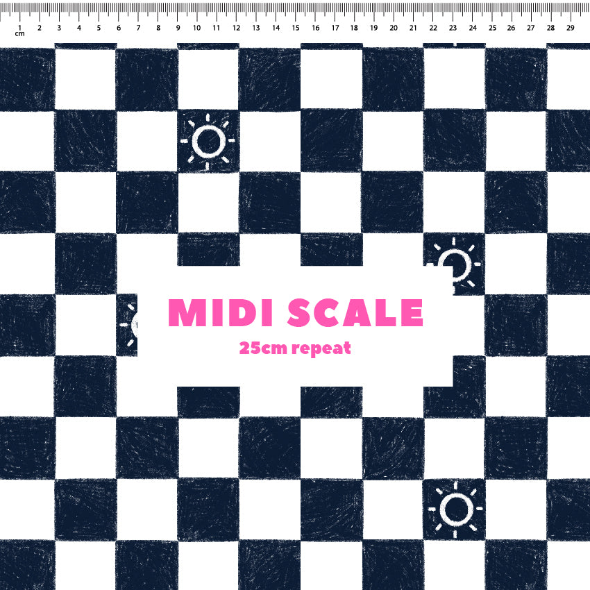 Preorder: Suns Checkers (Navy)