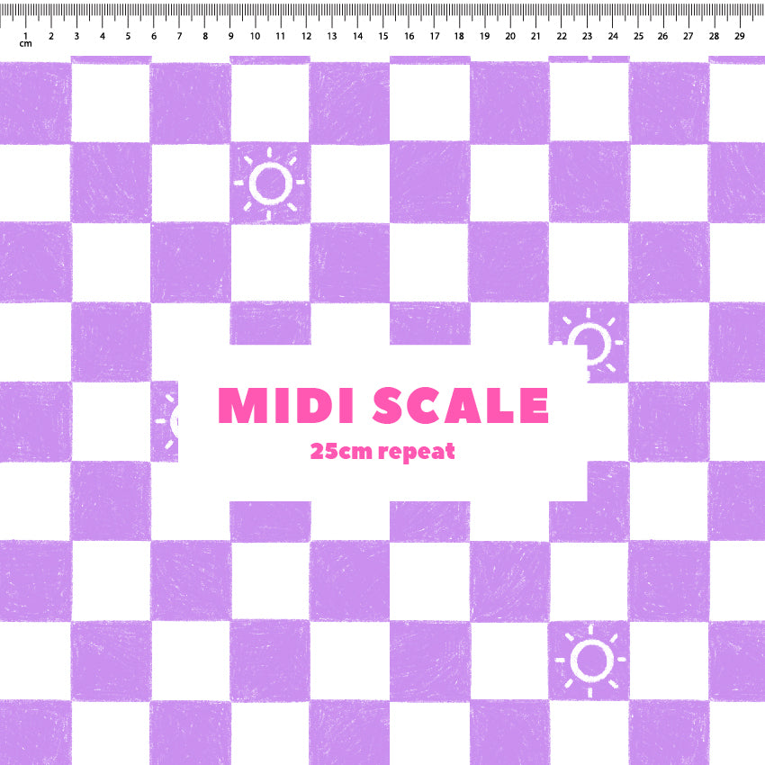 Preorder: Suns Checkers (Purple)