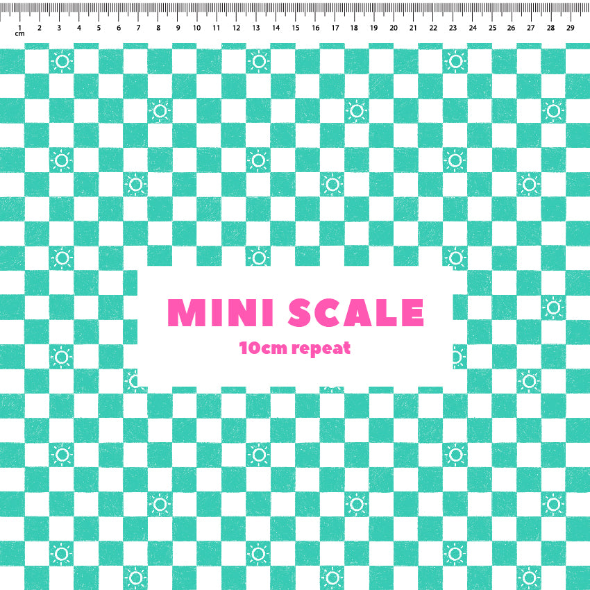 Preorder: Suns Checkers (Teal)