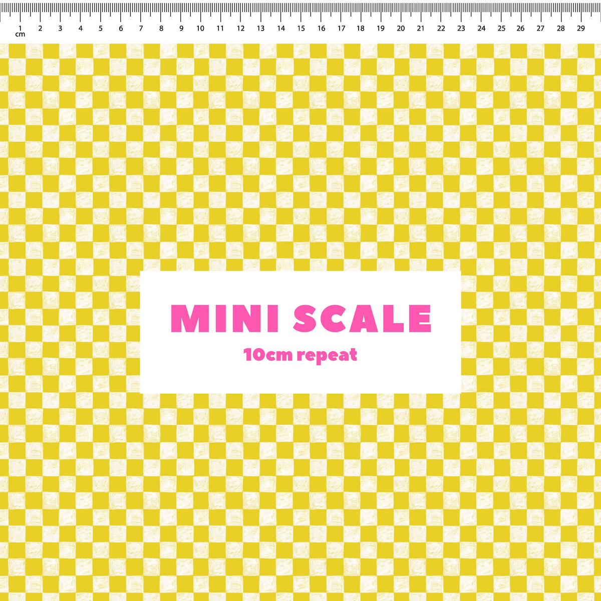 Sunshine Checkers Preorder Fabric by Milly + Mae