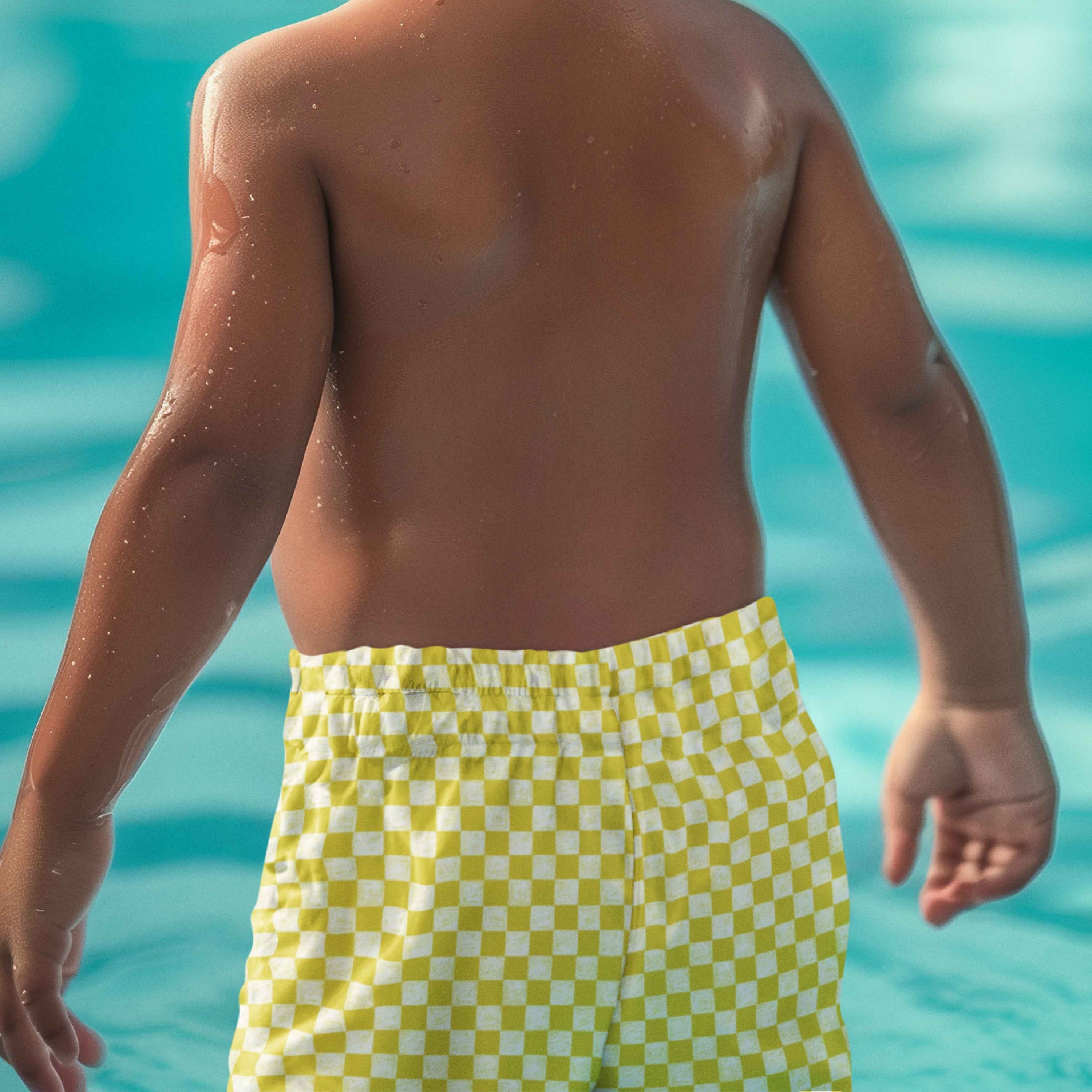 Sunshine Checkers Preorder Fabric by Milly + Mae