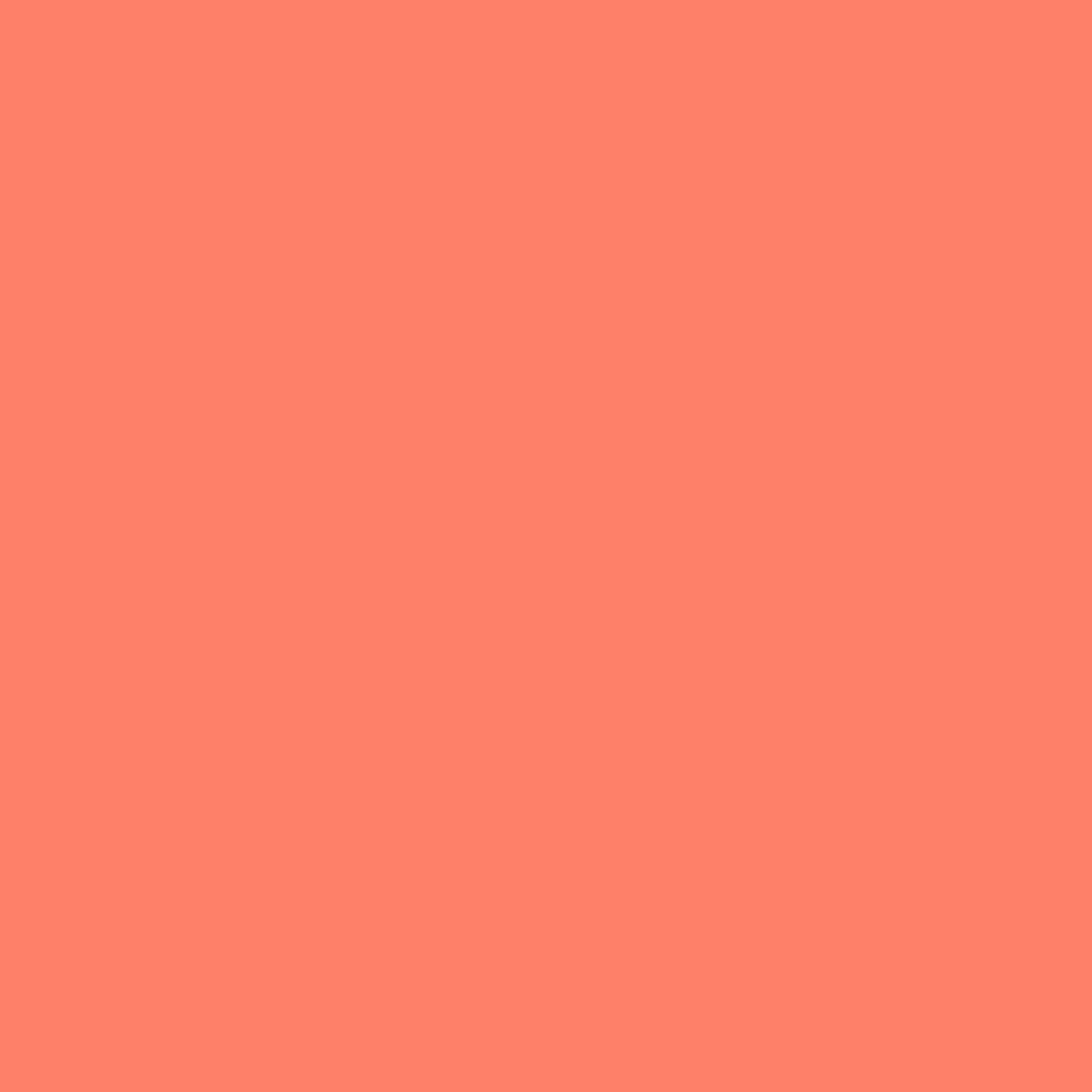 Plain Colour - Brightside (Tangerine) printed cotton fabric by The Colour Collab in 10cm Mini Scale