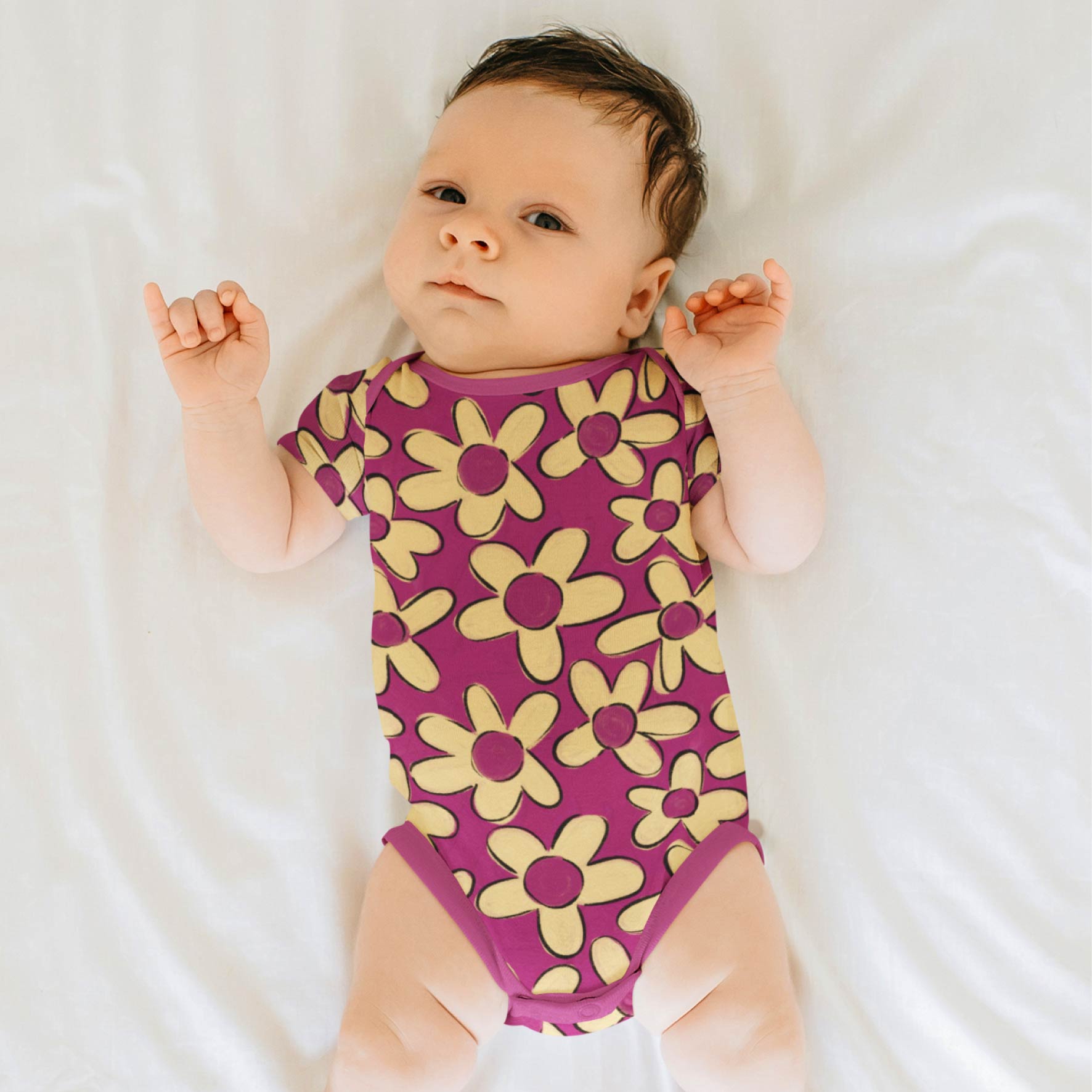 The Beautifuls (Ribbon & Iris) cotton fabric by Carly B