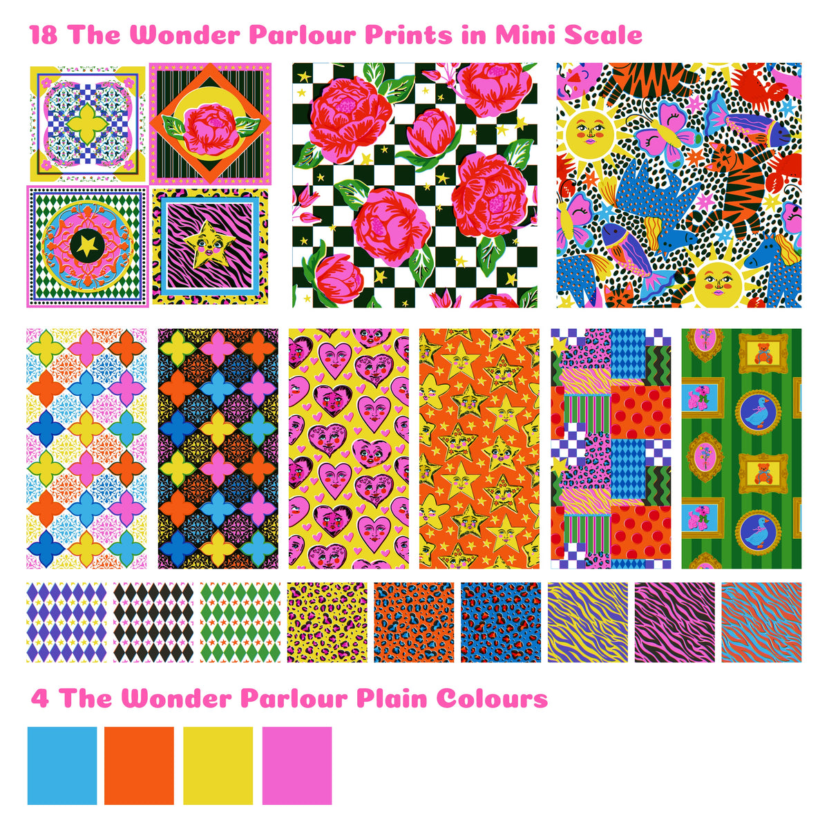 The Wonder Parlour Preorder Fat Quarter Pack