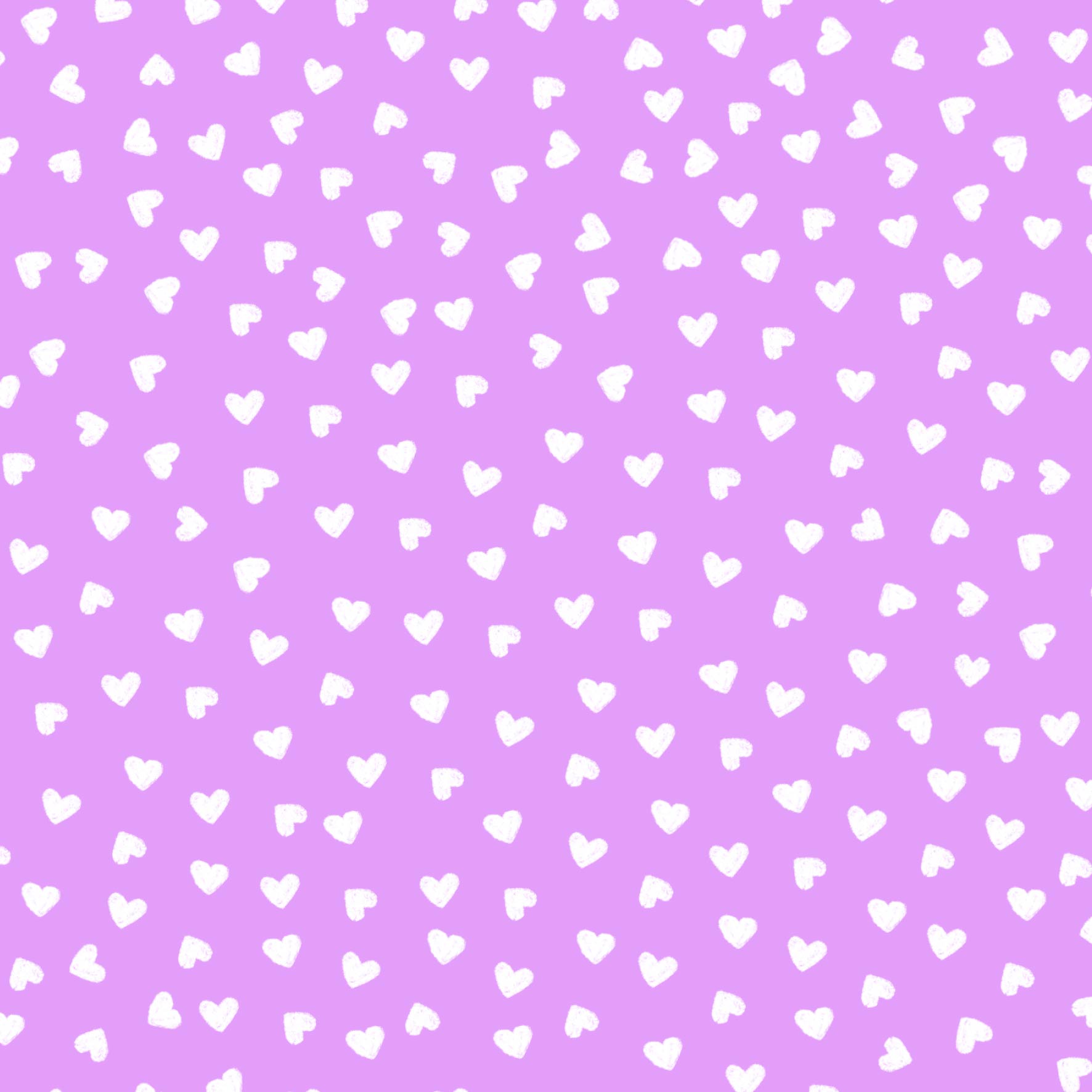 Preorder: Tiny Hearts (White on Purple)