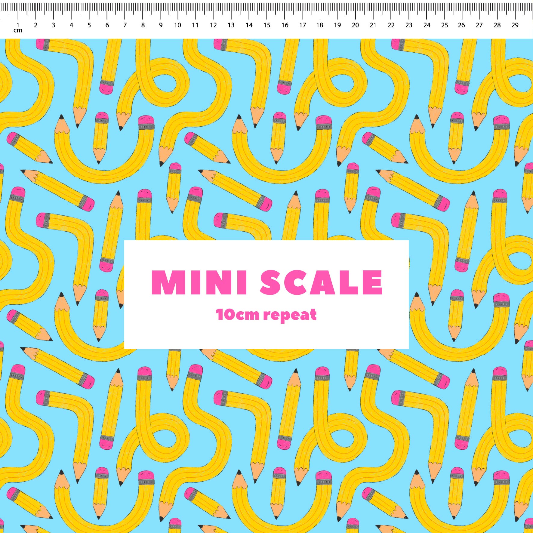 Preorder: Wonky Pencils (Blue)