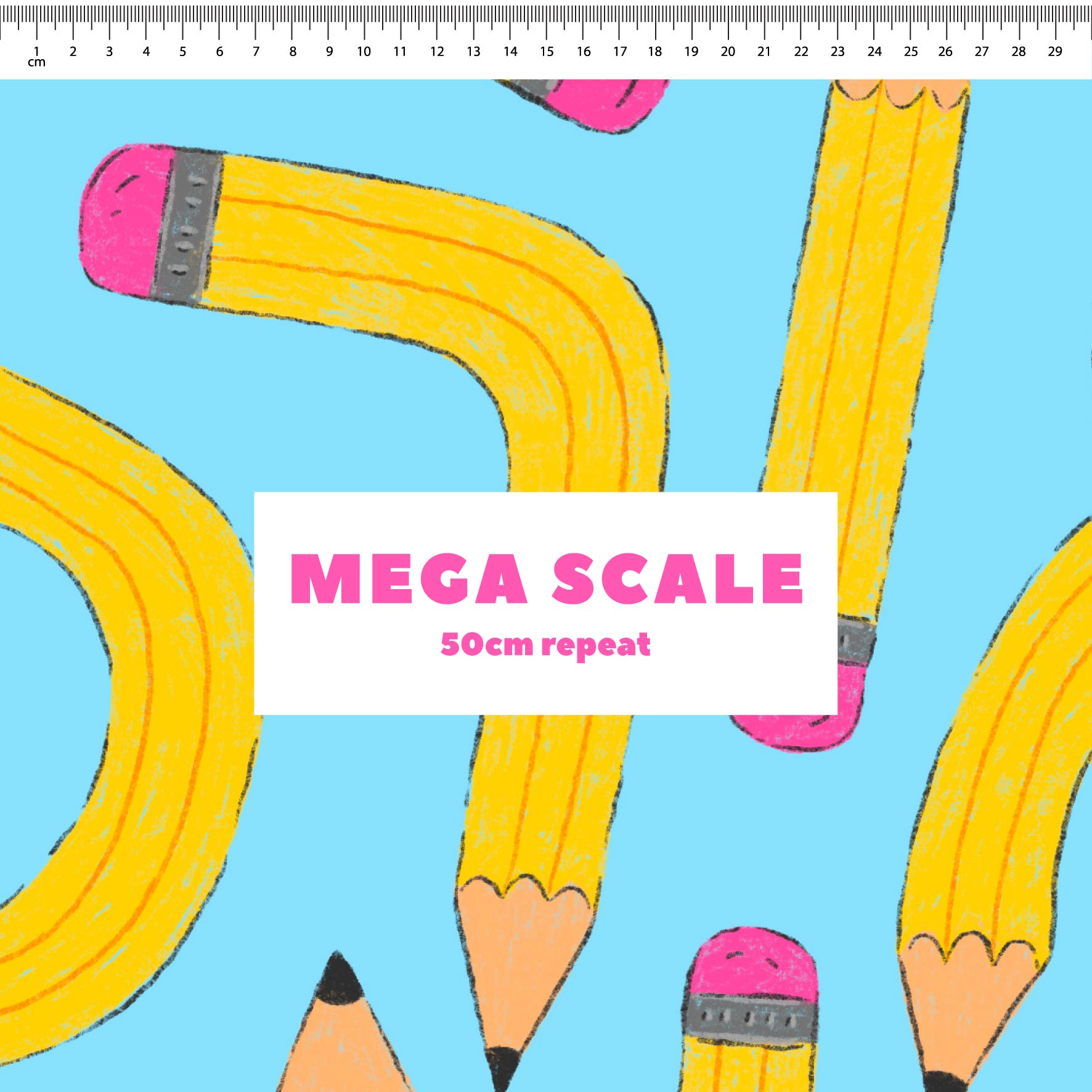 Preorder: Wonky Pencils (Blue)