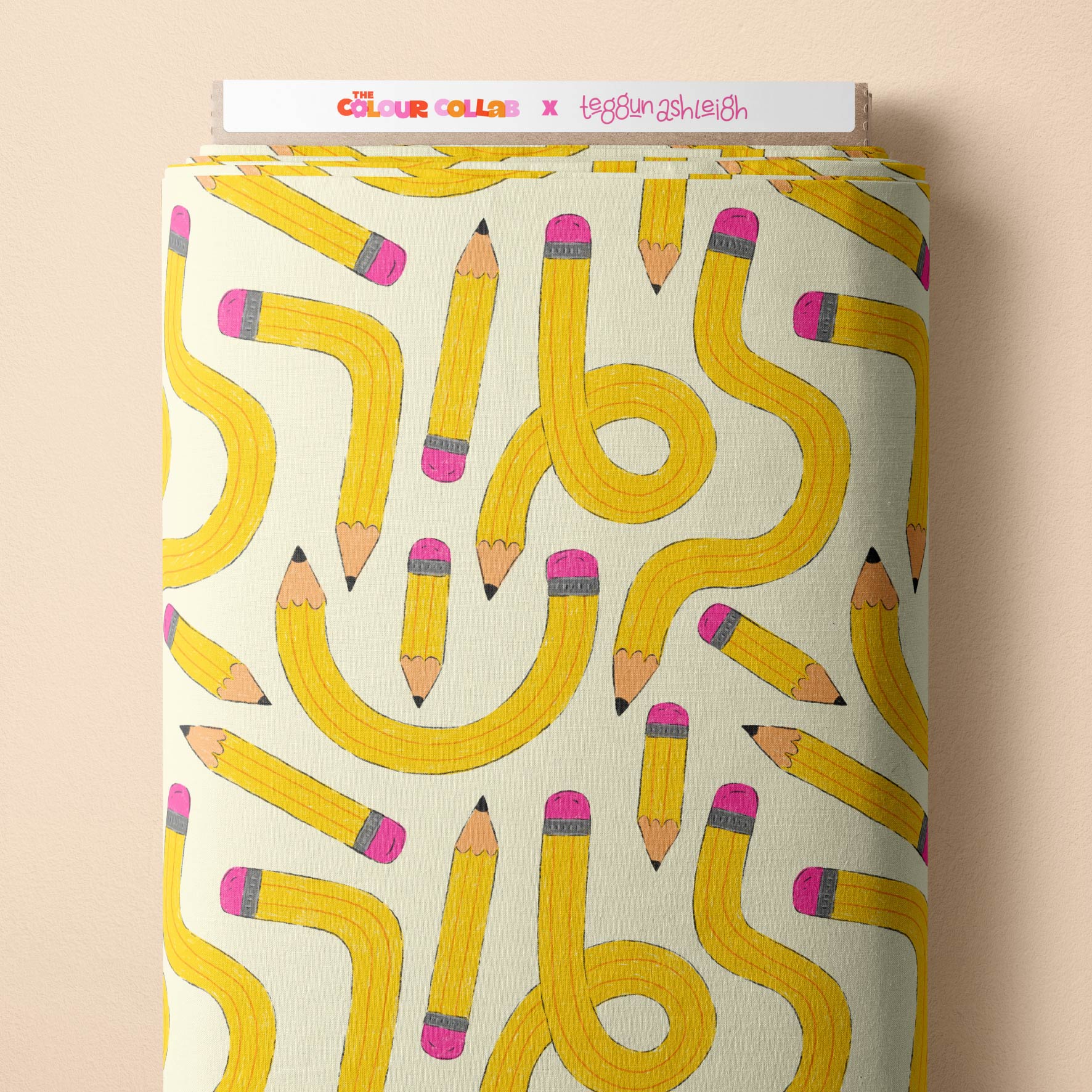 Preorder: Wonky Pencils (Light Yellow)