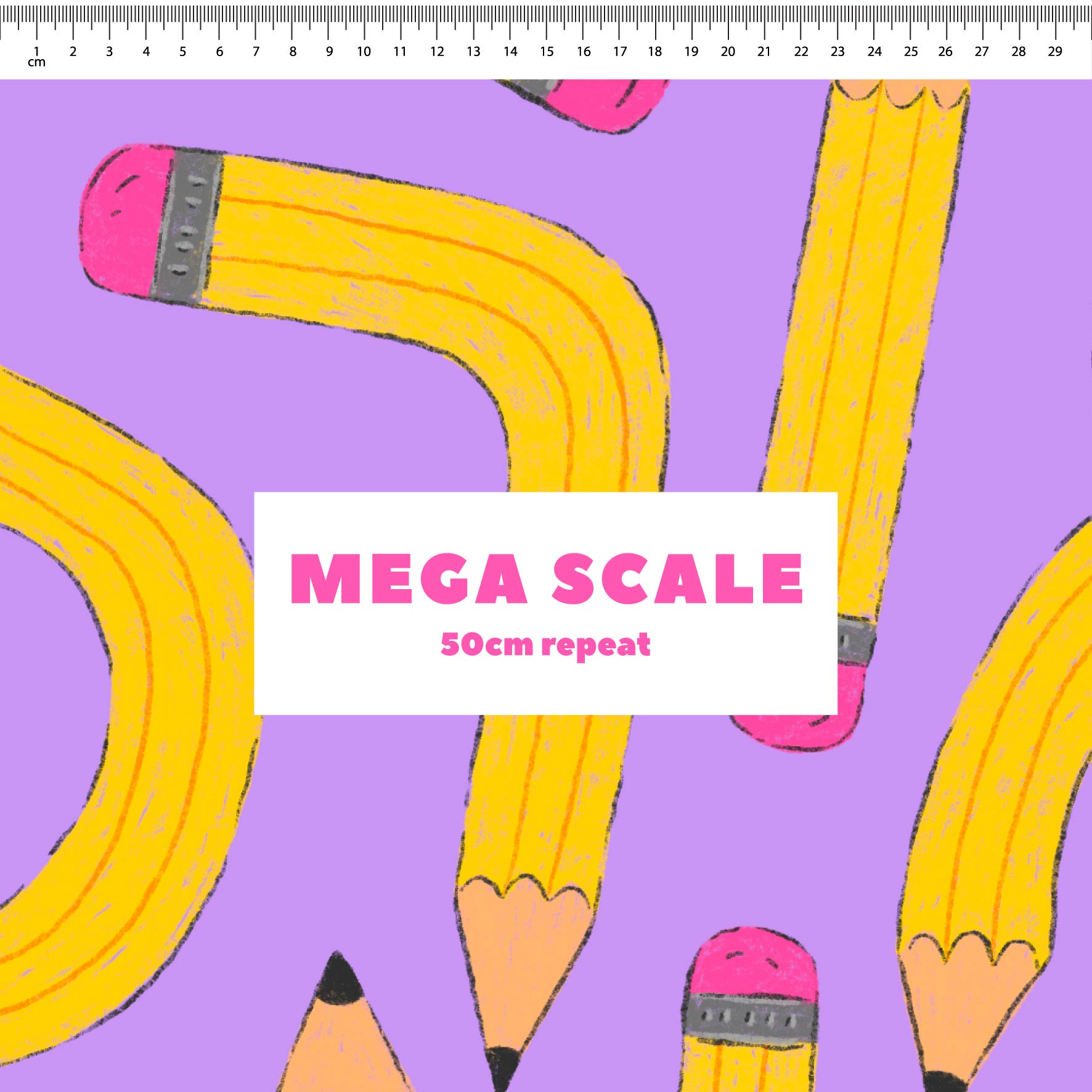 Preorder: Wonky Pencils (Purple)