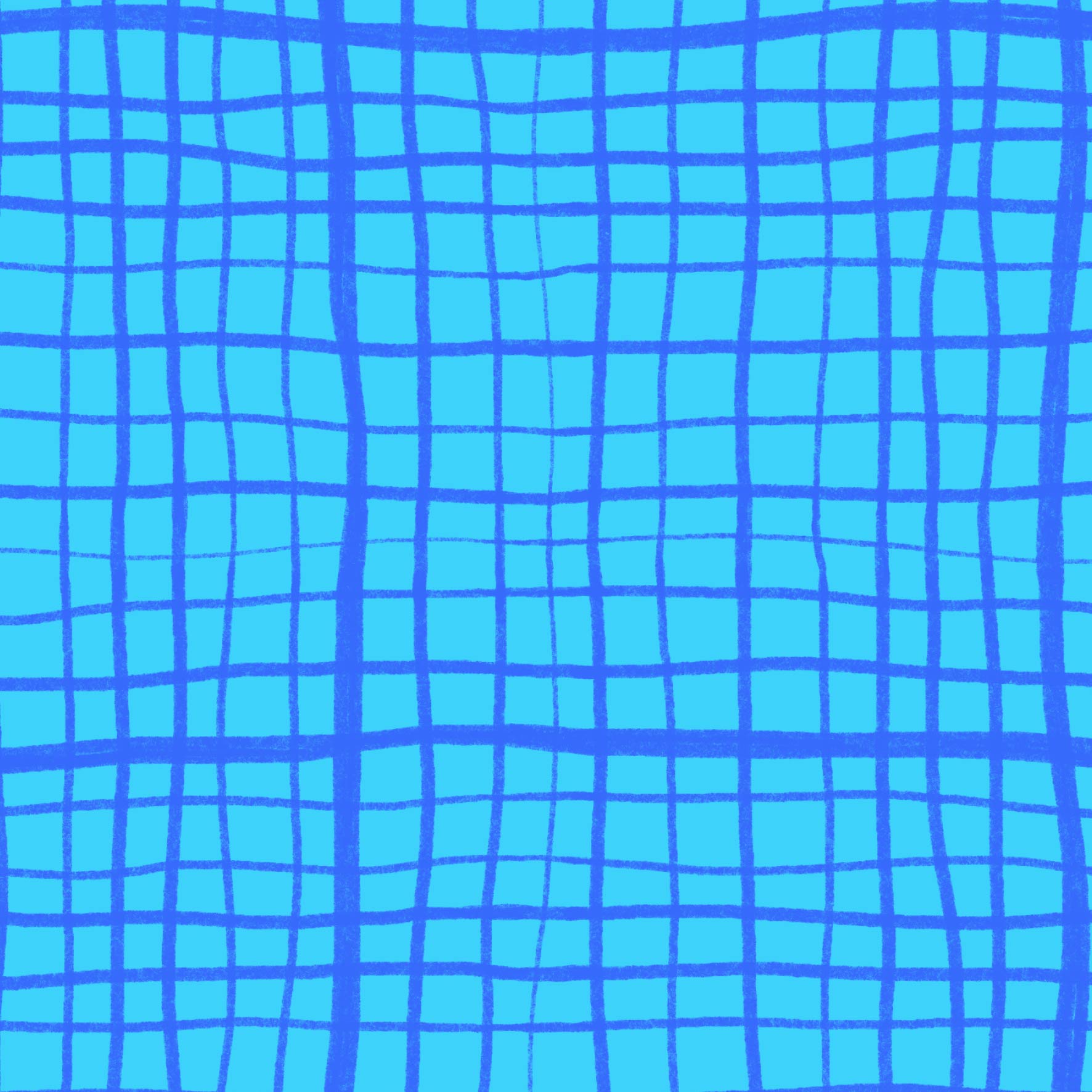 Preorder: Wonky Plaid (Blue on Light Blue)