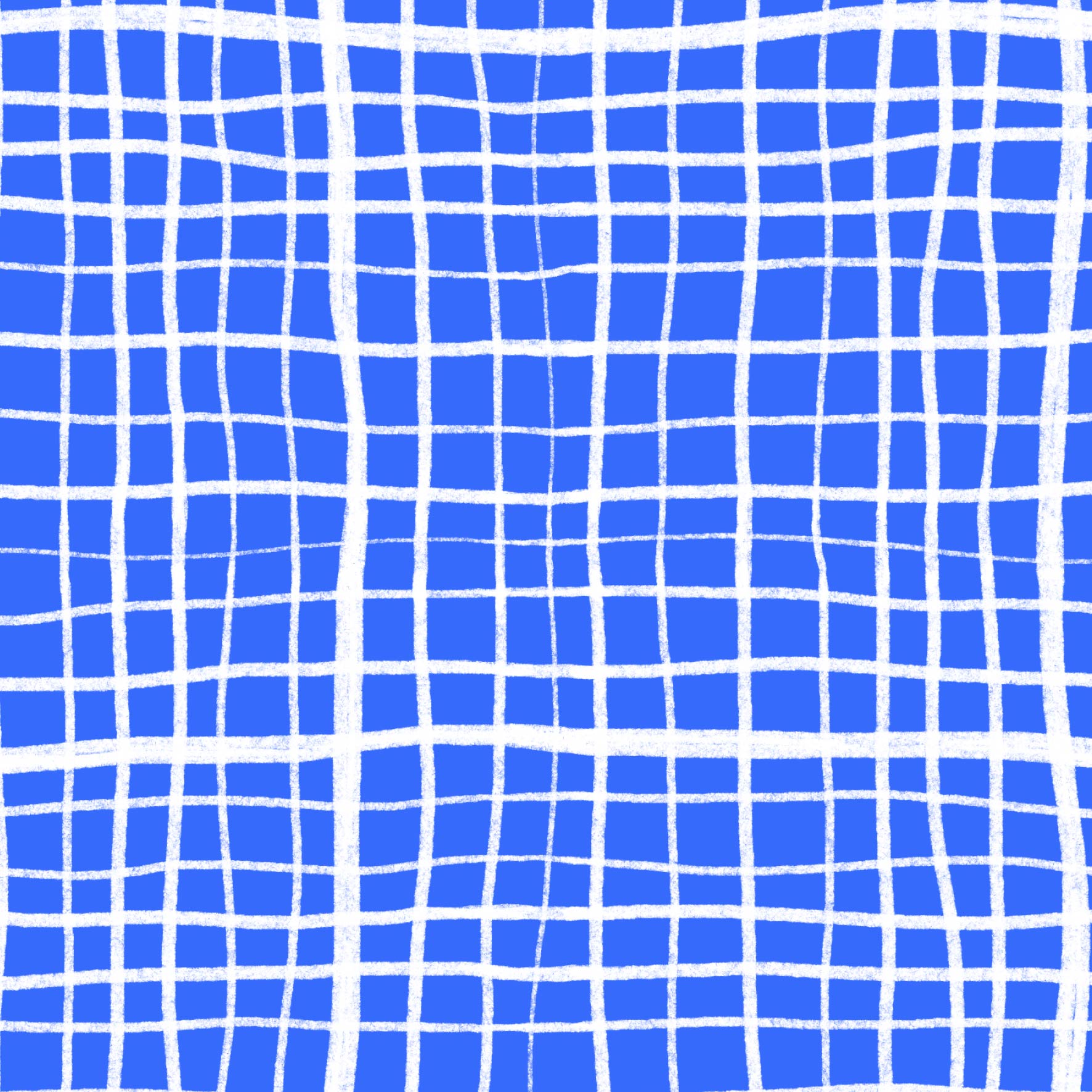 Preorder: Wonky Plaid (White on Blue)