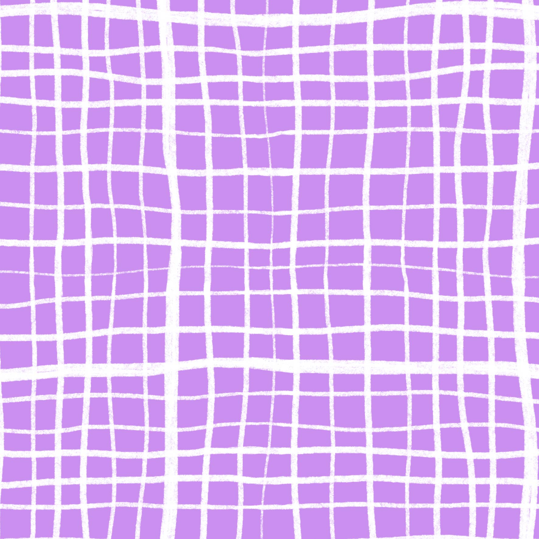 Preorder: Wonky Plaid (White on Purple)