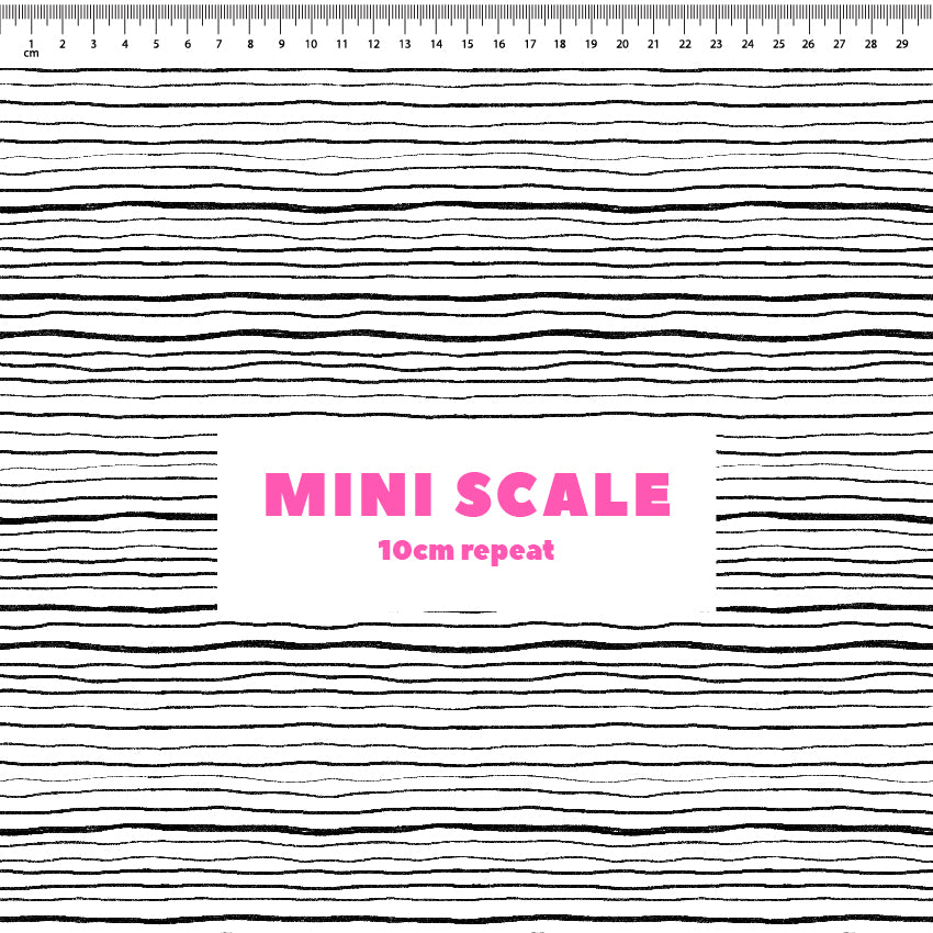 Preorder: Wonky Stripes (Black on White)