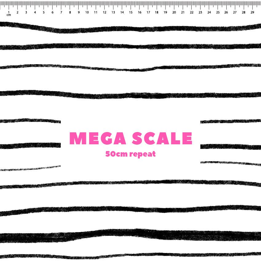 Preorder: Wonky Stripes (Black on White)