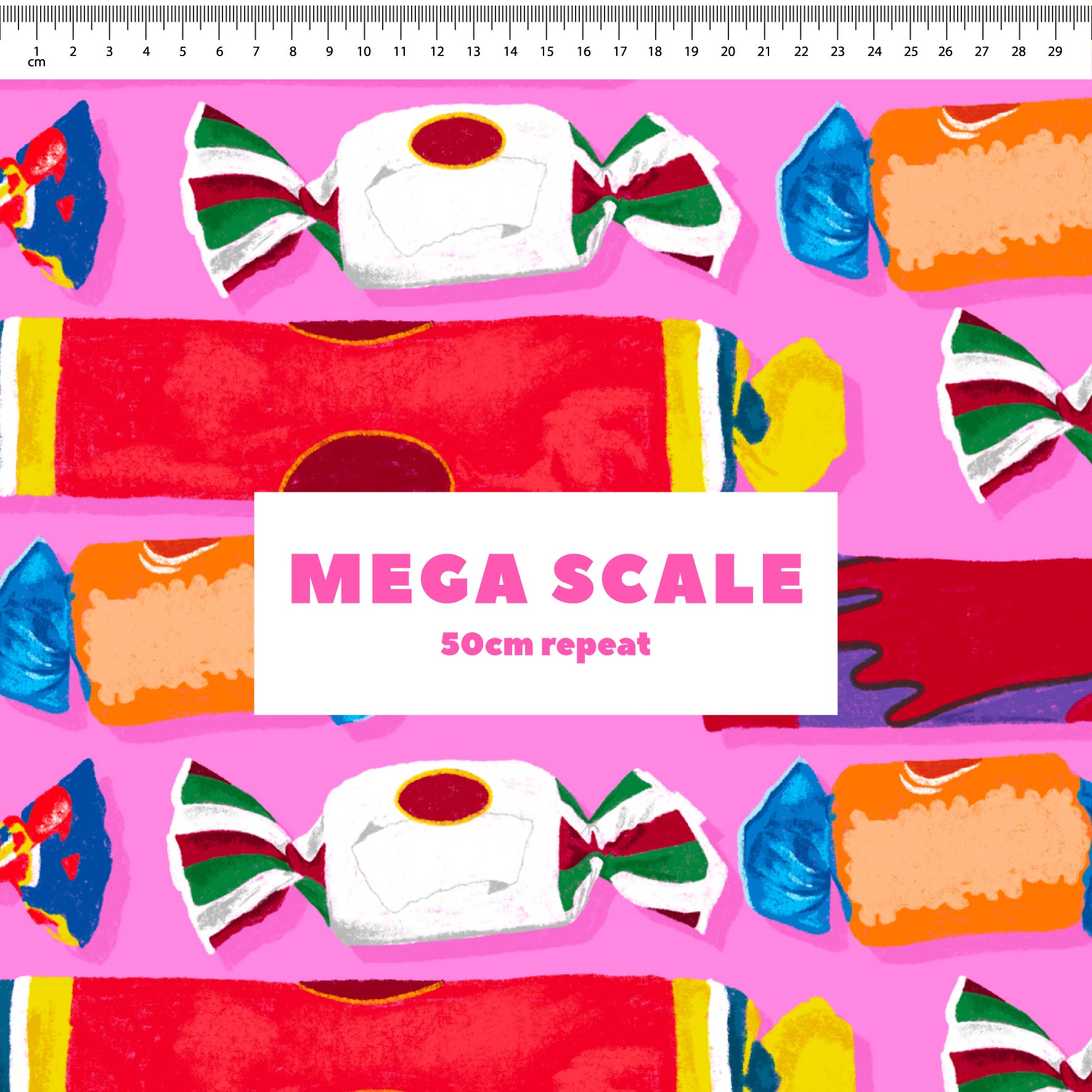 Preorder: Wrapped Lollies (Pink)