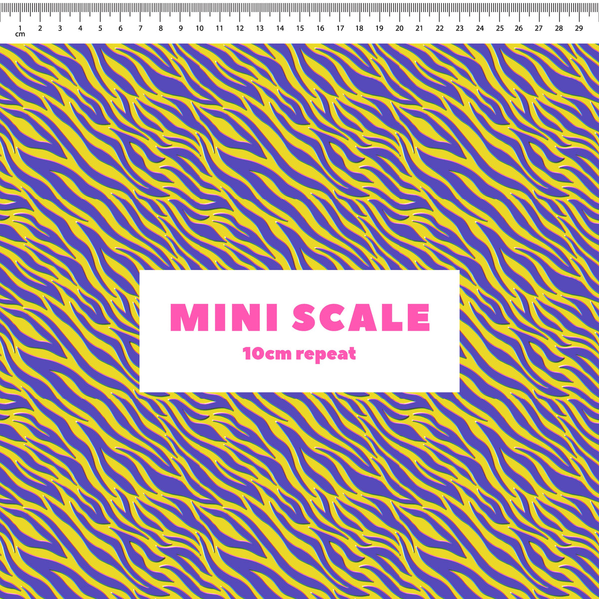 Zebra (Yellow) Preorder Fabric by Sue-Ching Lascelles
